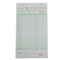 National Checking 4.25"x7.25" 1 Part Green 14 Line Guest Check 50 Checks, PK50 566 - alternate 1